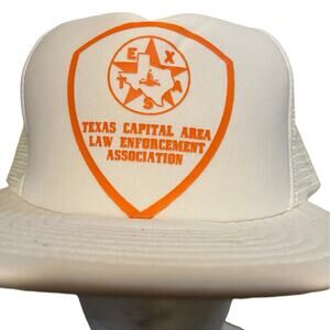Vintage Texas Capital Area Law Enforcement Association Trucker Hat